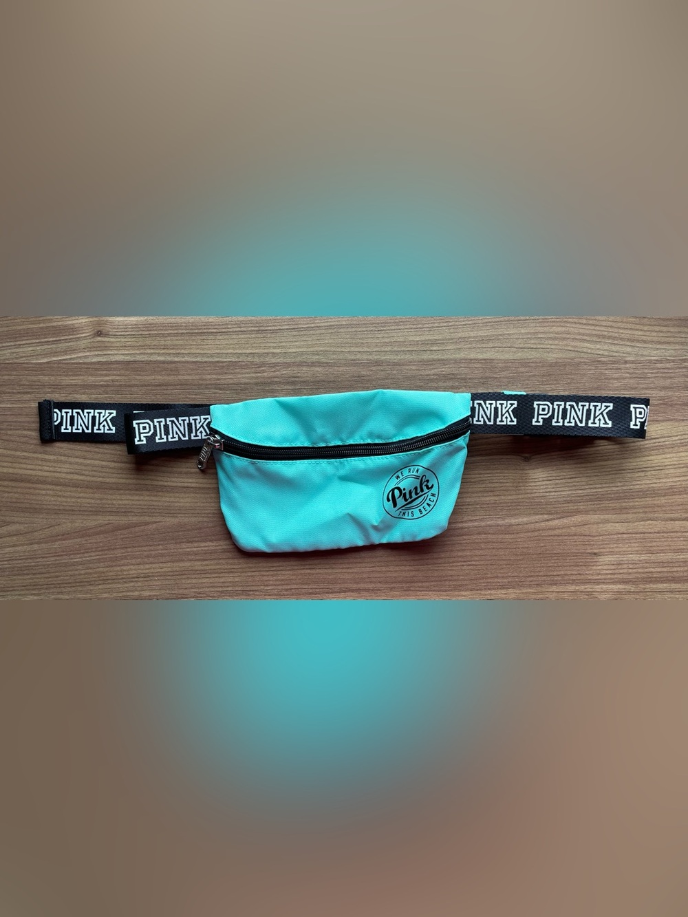 Victoria's Secret PINK Mint Green Fanny Pack Belt Bag NWOT
